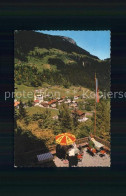 71708881 Finkenberg Tirol Blick Von Der Schoenen Aussicht Hotel Terrasse Gegen G - Sonstige & Ohne Zuordnung