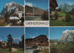 49446 - Schweiz - Grindelwald - 6 Teilbilder - Ca. 1985 - Sonstige & Ohne Zuordnung