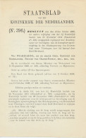Staatsblad 1928 : Beveiliging Spoorwegbrug Roosendaal - Documents Historiques