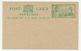 Postal Stationery Barbados Sugar Cane - Agriculture