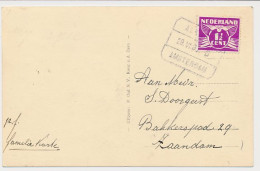 Treinblokstempel : Alkmaar - Amsterdam B 1935 ( Zaandijk ) - Non Classificati