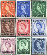 371667 MNH KUWAIT 1957 SERIE BASICA GRAN BRETAÑA - Kuwait