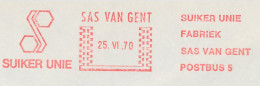 Meter Cover Netherlands 1970 Sugar Union - Sas Van Gent - Food