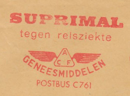 Meter Cover Netherlands 1963 Pharmaceuticals Medicines - Chinine -Suprimal - Travel Sickness - Pharmazie