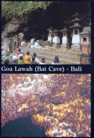 1 AK Indonesien * Der Hinduistische Tempel Goa Lawah Fledermaus-Tempel Auf Bali Einer D. Bedeutsamsten Tempel Der Insel - Indonésie
