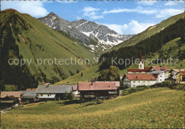 71708835 Berwang Tirol Ortsansicht Mit Kirche Kamp Roter Stein Berwang - Sonstige & Ohne Zuordnung