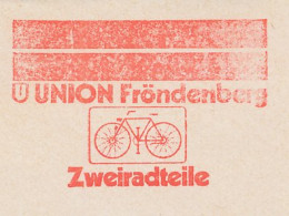 Meter Cut Germany 1980 Union - Bicycle - Cycling