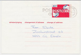 Verhuiskaart G. 44 Zwolle - Ermelo 1979  - Postal Stationery
