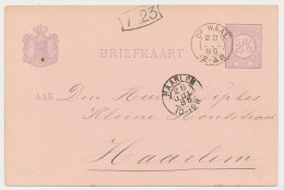 Kleinrondstempel De Waal 1886 - Ohne Zuordnung