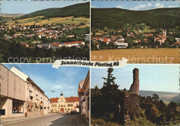 71708817 Piesting Totale Mit Hasenberg Pfarrkirche Marktplatz Rathaus Ruine Star - Andere & Zonder Classificatie