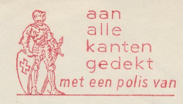 Meter Cover Netherlands 1959 Knight - White Blue Cross - Amersfoort - Sonstige & Ohne Zuordnung