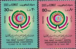 618414 MNH KUWAIT 1981 PRIMERA CONFERENCIA DE LA ASOCIACION DENTAL KUWAITI - Koweït