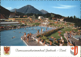 71708810 Jenbach Terrassenschwimmbad Wappen Jenbach - Sonstige & Ohne Zuordnung