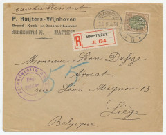 Em. Bontkraag Aangetekend Maastricht - Belgie 1916 - Unclassified