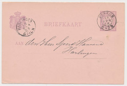 Kleinrondstempel Workum 1893 - Unclassified