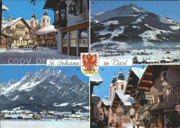 71708806 St Johann Tirol Hauptplatz Wintersportzentrum Kitzbueheler Horn Wilder  - Other & Unclassified
