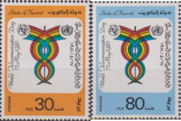 618417 MNH KUWAIT 1981 DIA DE LAS TELECOMUNICACIONES - Koweït