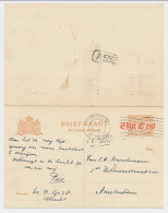 Briefkaart G. 108 I Utrecht - Amsterdam 1920 - Ganzsachen