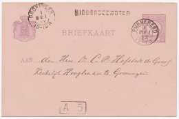 Naamstempel Middenbeemster 1882 - Lettres & Documents