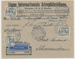 VH H 28 B IJspostvlucht S Gravenhage - Schiermonnikoog 1929 - Unclassified