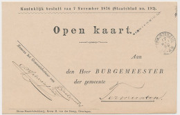 Finsterwolde - Kleinrondstempel Termunterzijl 1890 - Unclassified