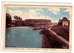 Isles-les-Meldeuses Vallée De La Marne Le Barrage Et L'Ecluse - Andere & Zonder Classificatie