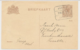Treinblokstempel : Arnhem - Zwolle IV 1921 ( Olst )  - Unclassified