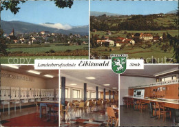 71708789 Eibiswald Steiermark Panorama Landesberufsschule Wappen Eibiswald Steie - Autres & Non Classés