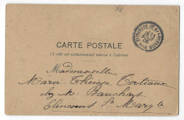 Cachet Perlé Type 25 - Elincourt Ste Marguerite - 1906 - Un Orage - 1877-1920: Semi-Moderne