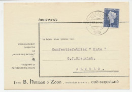 Firma Briefkaart Oud Beijerland 1948 - Manufacturen / Confectie - Ohne Zuordnung