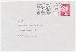 Cover / Postmark Germany 1978 Bird - Owl - Zoo Julich - Autres & Non Classés