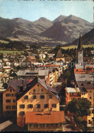 71708782 Kitzbuehel Tirol Blick Von Pfarrkirche Gegen Sueden Alpenpanorama Kitzb - Otros & Sin Clasificación