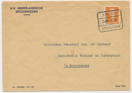 Firma Envelop N.V. Nederlandsche Spoorwegen 1953 - Ohne Zuordnung