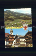 71708780 Westendorf Tirol Panorama Brixental Nachsollberg Strassenbild Sommerfri - Autres & Non Classés