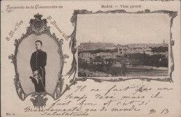 Serie Complète De 10 Cartes Sur Le ;"Recuerdo De La Coronación De S.M. El Rey Alfonso XIII"  - MADRID - Madrid