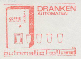 Meter Cut Netherlands 1970 Chocolate - Coffee Drinks Vending Machines - Food