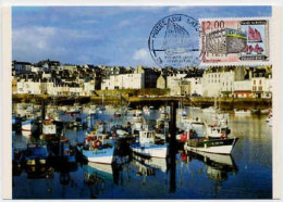 France Cmax Yv:2545 Mi:2684 Musée Du Bateau Douarnenez Douarnenez 25-7-88 - 1980-1989