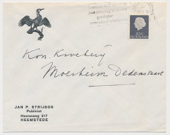 Envelop Heemstede 1967 - Publicist - Aalscholver - Unclassified