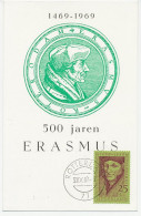 Maximum Card Netherlands 1969 Desiderius Erasmus - Philosopher - Andere & Zonder Classificatie