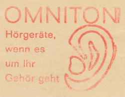 Meter Cut Germany1966 Hearing Aid - Behinderungen