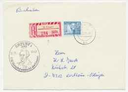 Registered Cover / Postmark Germany / DDR 1981 Frederick William Herschel - Uranus - Astronomy