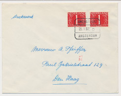 Treinblokstempel : Amersfoort - Amsterdam D 1957 - Unclassified