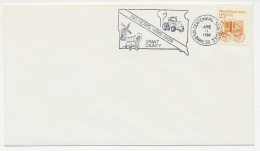 Cover / Postmark USA 1989 Windmill - Moulins