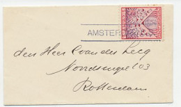 Em. Kind 1927 - Nieuwjaarsstempel Amsterdam - Non Classés