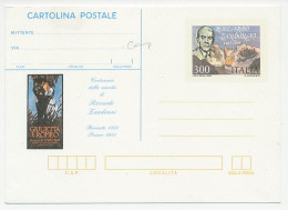 Postal Stationery Italy 1983 Riccardo Zandonai - Composer - Romeo And Juliet - Music