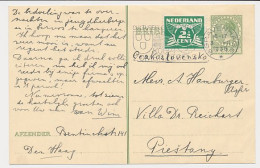 Briefkaart G. 237 / Bijfrank. Den Haag - Tsjechoslowakije 1936 - Postal Stationery