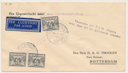 VH H 38 C IJspostvlucht Schiermonnikoog - Rotterdam 1937 - Unclassified