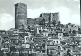 Bv764 Cartolina Salemi Panorama E Castello Normanno Provincia Di Trapani - Trapani