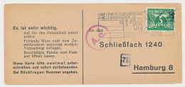 Apeldoorn - Hamburg Duitsland 1943 - Liebesgabenpaket - Unclassified