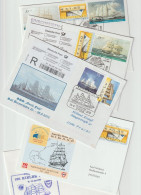 Gorch Fock - A Tall Ship Of The German Navy. Ten Cards/covers. Postal Weight 0,090 Kg. Please Read Sales Conditions Unde - Schiffe